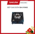 Bếp Gas Đơn Sakura SA-310AG - Mặt Kính Cường Lực, Nhỏ Gọn, Tiện Dụng