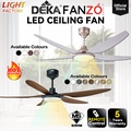 DEKA KRONOS F5DC 56" Kipas Siling DC Motor Matt Black