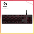 โลจิเทค G413 คีย์บอร์ดเกมมิ่งกลไก Romer-G สีดำ ขนาด Full-Size, TKL