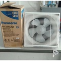 Panasonic FV-25RUN5 Kipas Angin 10 Inch Putih - Exhaust Fan Dinding dengan Oszilasi Otomatis dan Timer 7.5 Jam