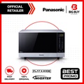 Panasonic NN-GF574M Microwave Oven 27L - Hitam & Stainless Steel, 950W, 23 Menu Auto Cook