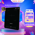 Bếp Điện Từ Cảm Ứng Nagakawa NAG0714 - Bếp Từ Đơn 2000W, Kính Cường Lực, Hẹn Giờ 99 Phút