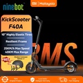 Ninebot F Series Electric Scooter - F25E, F30E, F40E (10 Inci Pneumatic Tires, 275Wh Battery)