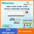 Hisense AI13KAGS Inverter Air Conditioner 1.5HP - Penghawa Dingin Canggih untuk Kepentingan Rumah