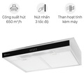 Máy hút mùi âm tủ Electrolux ERF715SBA - Kích thước 700x500x165mm, màu Bạc