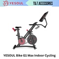 YESOUL G1 MAX Spinning Bike 32 Inci Layar LCD Smart Cycling Bike untuk Gym Rumah