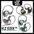 KZ EDX Pro IEM In-Ear Monitor 10mm Dynamic Driver - Hitam, Putih, Ungu