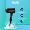 Máy sấy tóc Philips BHC010/10 - Đen, 1200W, Kích thước nhỏ gọn