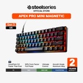 SteelSeries Apex Pro Mini Gen 3 คีย์บอร์ดเกมมิ่งแบบมีสาย