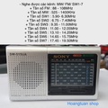 Đài Radio Sony SW-515UA - Đen, Trắng, Ghi Xám | Kích thước 13.2 x 8.16 x 3.84 cm