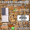 Cuckoo Glamour Water Purifier - Penapis Air Bersih 6-Stage Filtration System, Kapasiti Tangki Panas 2.4L & Dingin 2.5L