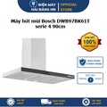 Máy hút mùi Bosch DWB97BK61T Serie 4 - Gắn tường, 90cm, Màu xám
