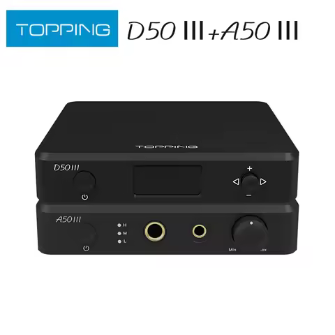 Topping A50S แอมป์หูฟังตั้งโต๊ะ Hi-Fi