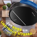 Liectroux M7S PRO Robot Vacuum Cleaner - Pembersih Rumah Cerdik 3-in-1 dengan Kapasiti Debu 600ml, Hitam