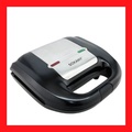 SOKANY KJ108 Waffle Maker - Pembuat Sandwich Berwarna Hitam/Silver 27x11x26cm, 750W