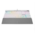 Corsair K70 RGB Pro คีย์บอร์ดเกมมิ่งแบบเมคานิคอล ขนาดเต็ม รองรับภาษาไทย/อังกฤษ สีขาว/ดำ