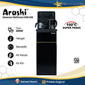 Arashi ABD-05C Dispenser Galon Bawah 3 Keran Panas Dingin Normal - Abu-abu