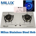 Milux MGH-S633M Dapur Gas Stainless Steel 710mm x 400mm x 18mm