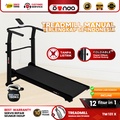 Treadmill Manual Redpanda 131 - Kokoh, Kuat, dan Multifungsi dengan Pilihan Warna Hitam X + Flimeal, Black X + SB, TM 131 Black 131X, TM 131 Black Cover, TM131Cover + Flimeal, TM131Cover + SB