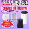 Air Purifier Sharp FP-F30Y - Pembersih Udara HEPA Filter