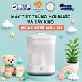 Máy Tiệt Trùng Hơi Nước và Sấy Khô moaz bébé MB-101 - An Toàn, Hiệu Quả