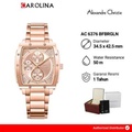 Jam Tangan Alexandre Christie AC 6376 MCLIPBA Chronograph Pria Hitam Kulit