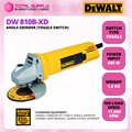 DeWalt DW810B-XD 710W Gerinda Tangan 4" / 100mm dengan Switch Toggle