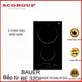 Bếp từ Domino Bauer BE 32DI - Bếp từ Đen 520x300mm, Công nghệ Inverter