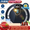 INSMART 17in1 BMI Timbangan Badan Digital dengan Layar LCD HD dan Pengisian Tenaga Suria