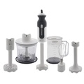 Kenwood HB724 Hand Blender - Penggiling Tangan Multifungsi 5 Kecepatan, Abu-Abu dan Putih