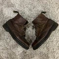 Dr Martens 1460 Smooth Leather Lace-up Ankle Boots - Hitam