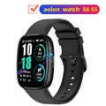 AOLON Watch S5 Smartwatch - 1.83" TFT Display, IP68 Waterproof, 100 Sports Modes, Heart Rate Monitor (Pink/Black/Silver/Milan Black/Milan Silver)