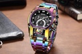 Invicta Bolt ZBUIS CP 557 - Jam Tangan Pria Stainless Steel dengan Tanggal Aktif