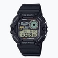 Casio WS-1700H-1AVDF Jam Tangan Digital Pria Hitam Resin