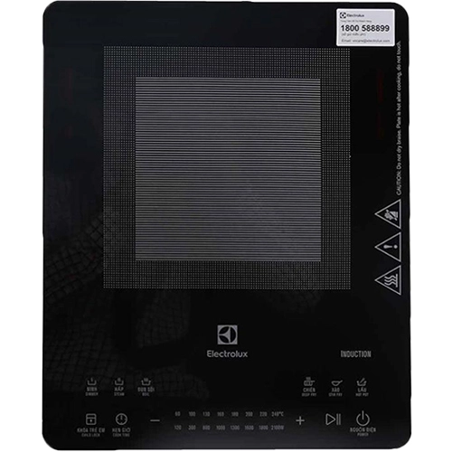 Bếp Từ Đơn Electrolux ETD42SKS - Kính Ceramic, 2100W, Đen, 8 Mức Điều Chỉnh Công Suất