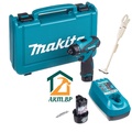 Makita DF030DWE 10.8V Cordless Driver Drill - Alat Bor & Pengetik Tanpa Kabel