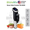 Máy nấu chậm Sous vide BioloMix SV-8008 1200W, Điều khiển LED, Dung tích 15L, IPX7