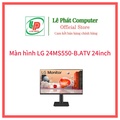 Màn hình máy tính LG 24MS550-B.ATV 23.8 inch IPS FHD 100Hz - Chân đế linh hoạt, Flicker Free