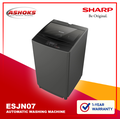 Sharp ES-JN07A9 7kg Fully Automatic Top Load Washing Machine - White