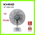 Khind TF166 Kipas Meja 16 Inci Winter Grey