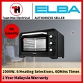 Elba EEO G4529 Oven Elektrik 45L Hitam