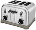 Cuisinart CPT-180P1 Metal Classic 4-Slice Toaster, Stainless Steel