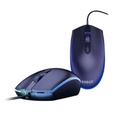 Robot Mouse Kabel M130 Gaming LED Warna Warni - Hitam
