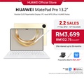 Huawei MatePad Pro 13.2 Tablet OLED 12GB/512GB - Hijau/Hitam Keemasan/Gold