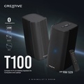 Creative T100 Pembesar Suara Hi-Fi 2.0 untuk Desktop