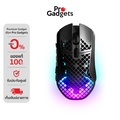 SteelSeries Aerox 9 Wireless Gaming Mouse สีดำ เมาส์เกมมิ่งไร้สาย 18 ปุ่ม MMO/MOBA