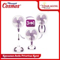 Cosmos 16-S033 Kipas Angin 3in1 (Wall, Desk, Stand)