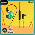 QKZ SK8 In-Ear Headphone - Earphone Olahraga Dengan Suara Bass Kuat dan Mikrofon Bawaan