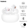 Tai nghe Bluetooth True Wireless Baseus Bowie MZ10 - Đen, Trắng