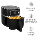 Nồi chiên không dầu Philips HD9880/90 8.3 lít - Thiết kế hiện đại, đa chức năng